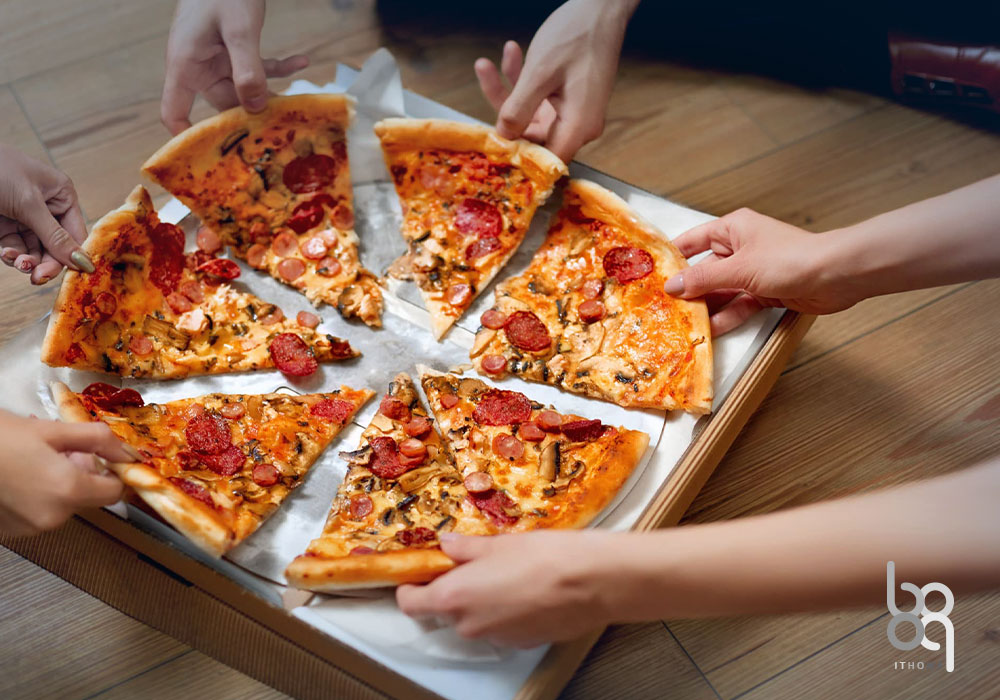 ایده-اسلایس-رایگان-پیتزا idea-slice-free-pizza